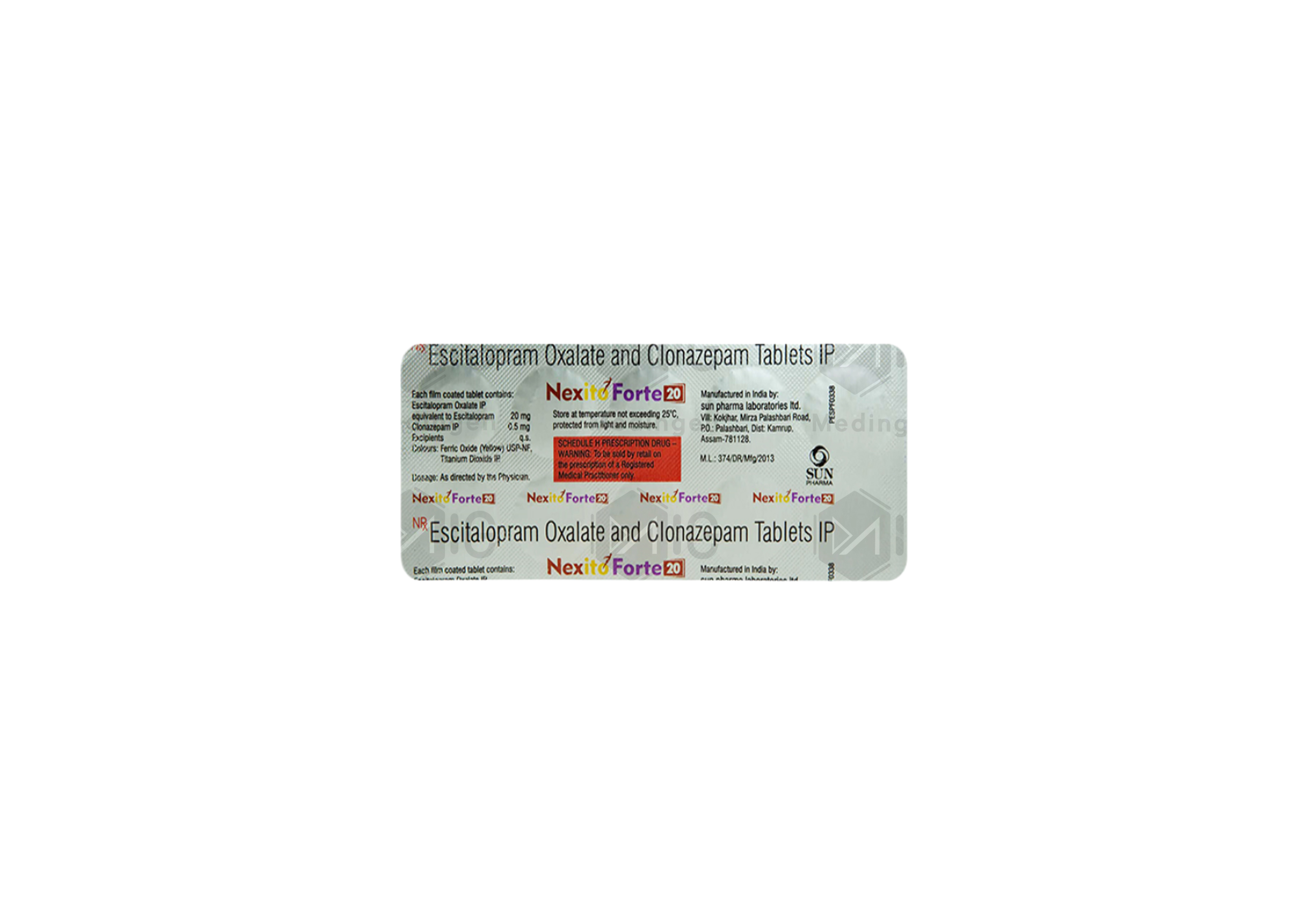 NEXITO FORTE 20MG